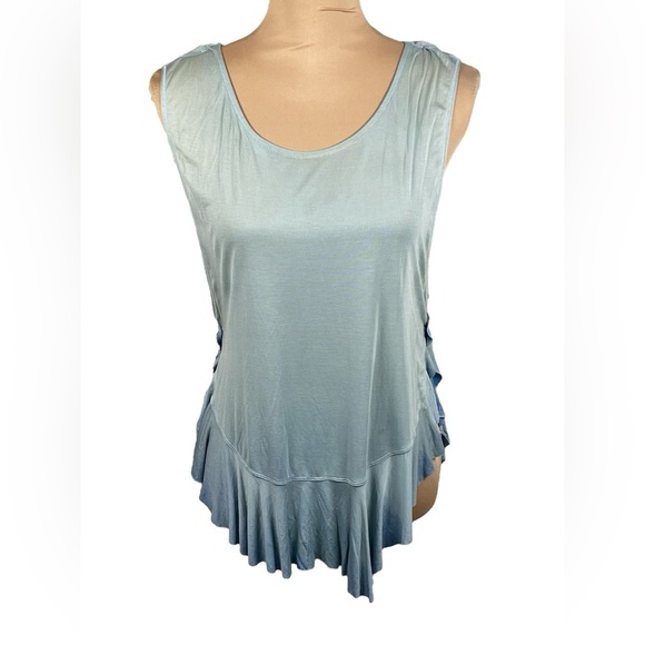 Free People Uptown Ruffle Tank Top Small - Picture 2 of 9
